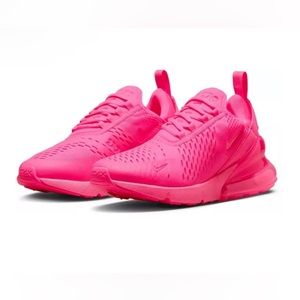 Hot pink Nike Air Max 270s